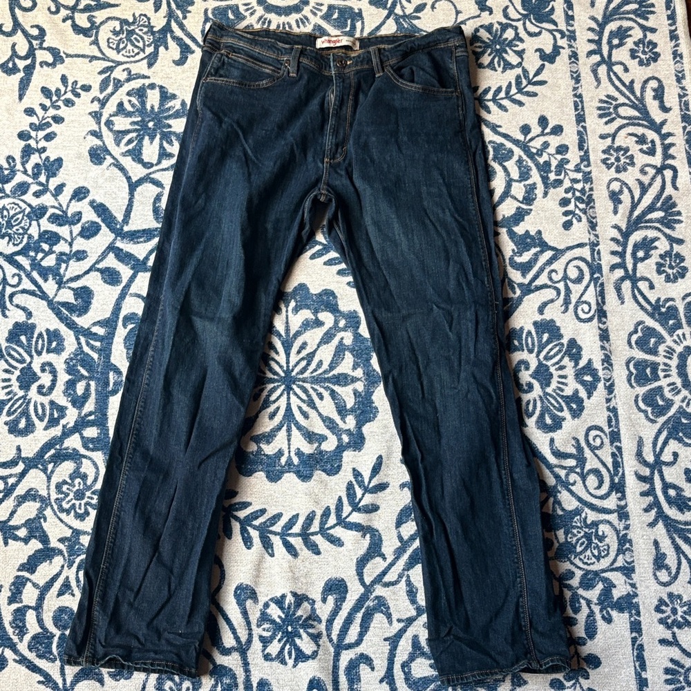 Wrangler Dark Blue Jeans 36W 34L